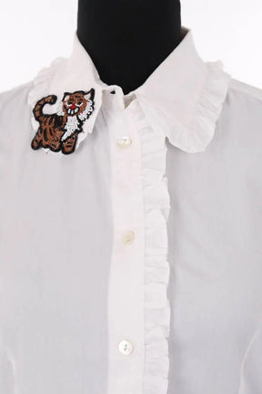 Chemise Parosh Blanc en Coton