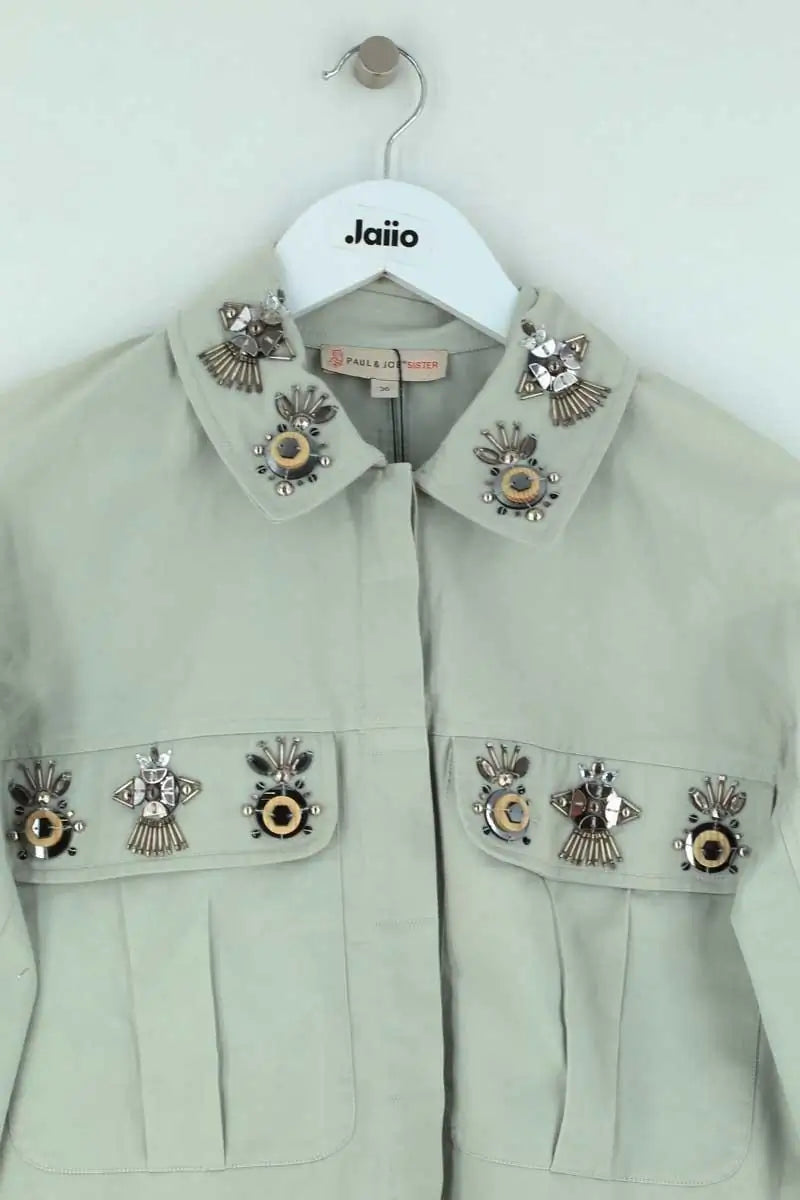 Chemise Paul & Joe Vert en Coton