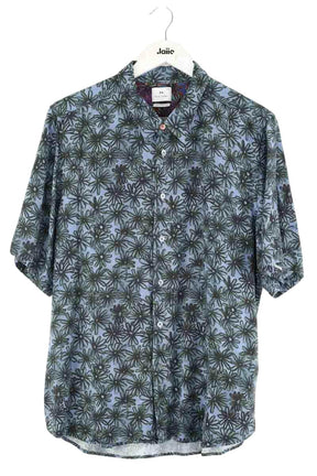 Chemise Paul Smith Bleu en Viscose, taille L - Seconde Main