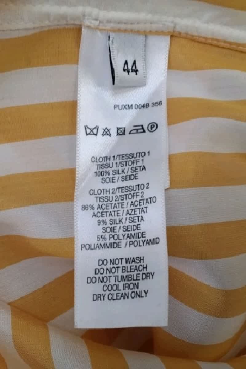 Chemise Paul Smith Jaune en Soie