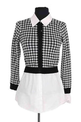 Chemise Paule Ka Noir en Synthétique, taille S - Seconde Main