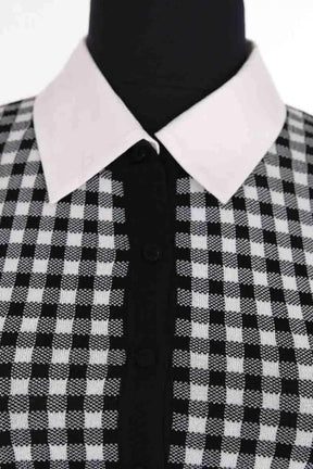Chemise Paule Ka Noir en Synthétique