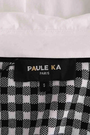 Chemise Paule Ka Noir en Synthétique
