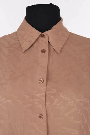 Chemise Pinko Beige en Synthétique