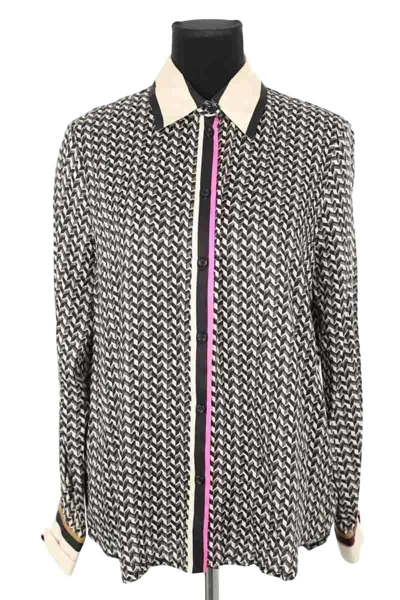 Chemise Pinko Beige en Viscose, taille M - Seconde Main
