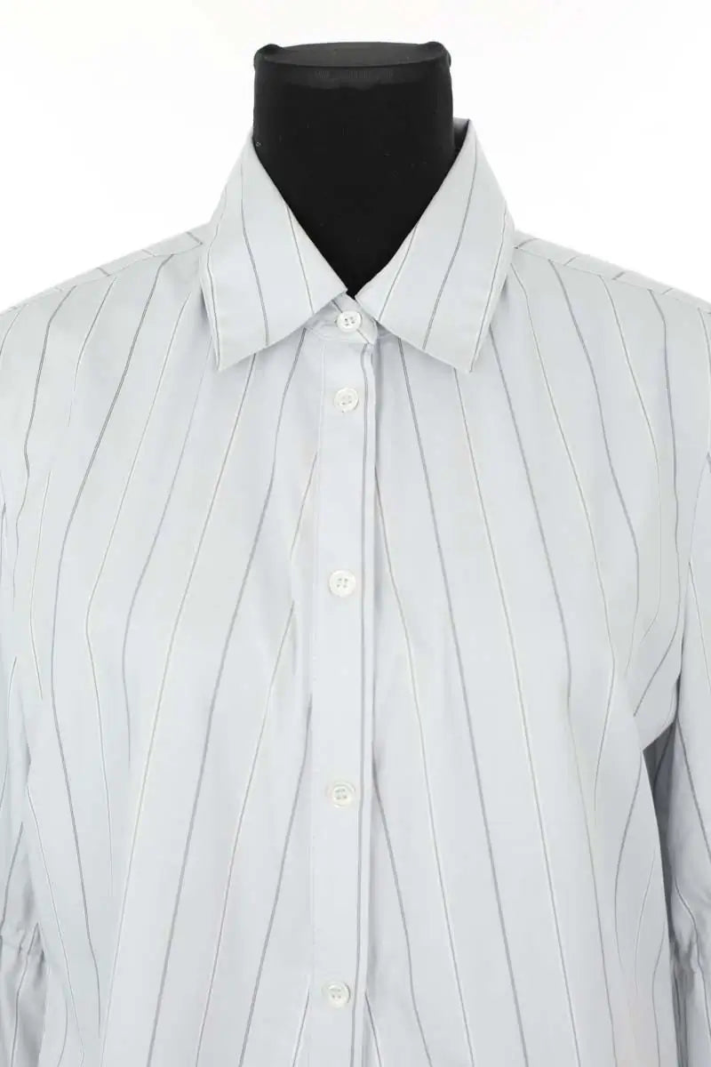 Chemise Pinko Bleu en Coton