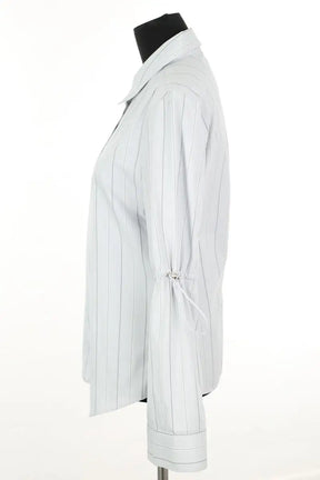 Chemise Pinko Bleu en Coton