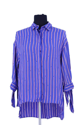 Chemise Pinko Bleu en Viscose, taille XS - Seconde Main