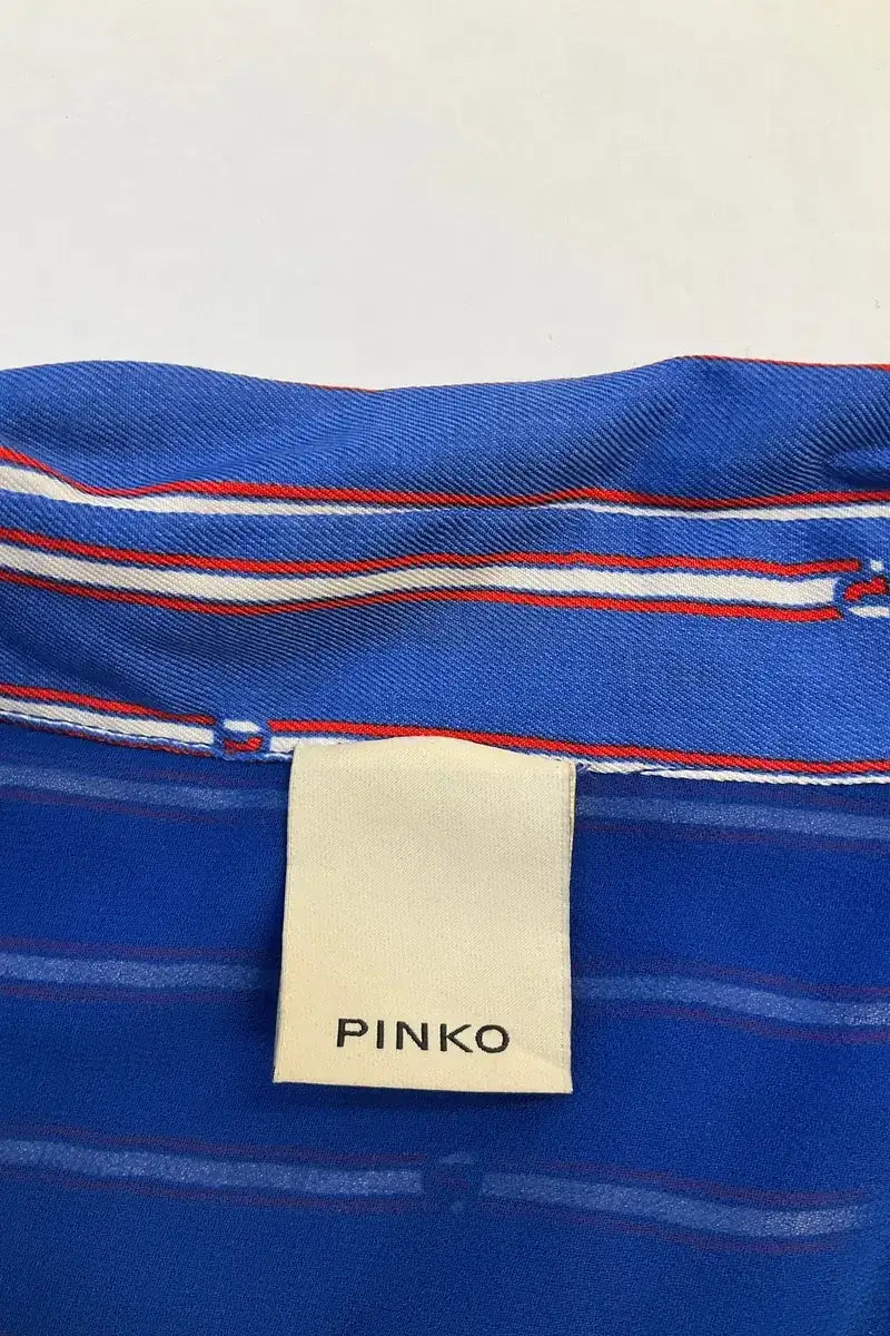 Chemise Pinko Bleu en Viscose