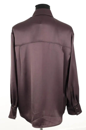 Chemise Pinko Marron en Synthétique