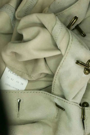 Chemise Plein Sud Beige en Daim