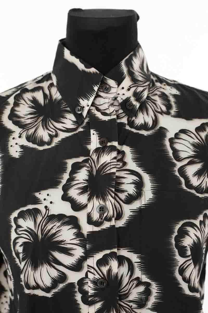 Chemise Prada Noir en Coton