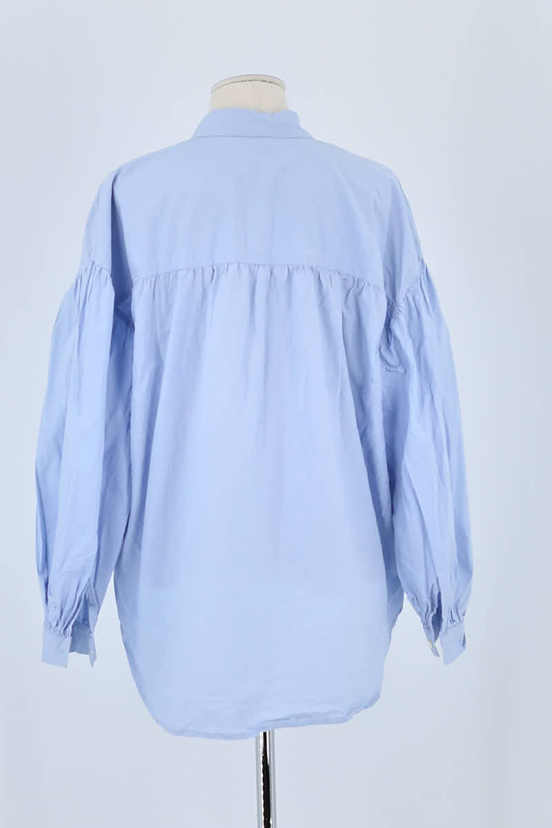 Chemise Rails Bleu en Coton