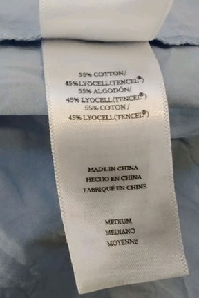 Chemise Rails Bleu en Coton