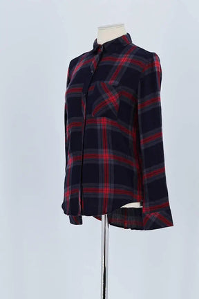 Chemise Rails Bleu en Coton