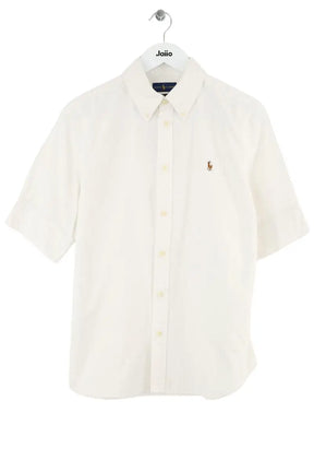 Chemise Ralph Lauren Blanc en Coton, taille M - Seconde Main