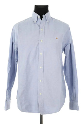 Chemise Ralph Lauren Bleu en Coton, taille M - Seconde Main