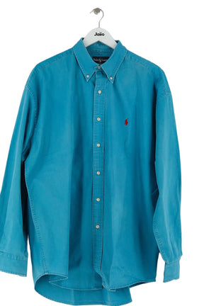 Chemise Ralph Lauren Bleu en Coton, taille XXL - Seconde Main