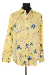 Chemise Ralph Lauren Jaune en Lin, taille M - Seconde Main