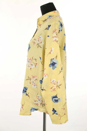 Chemise Ralph Lauren Jaune en Lin