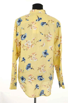 Chemise Ralph Lauren Jaune en Lin