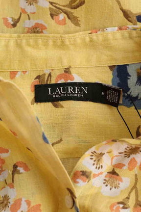 Chemise Ralph Lauren Jaune en Lin