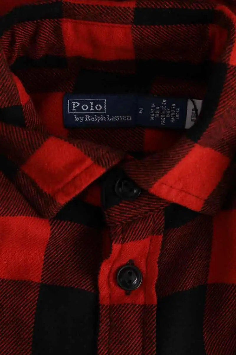 Chemise Ralph Lauren Rouge en Coton