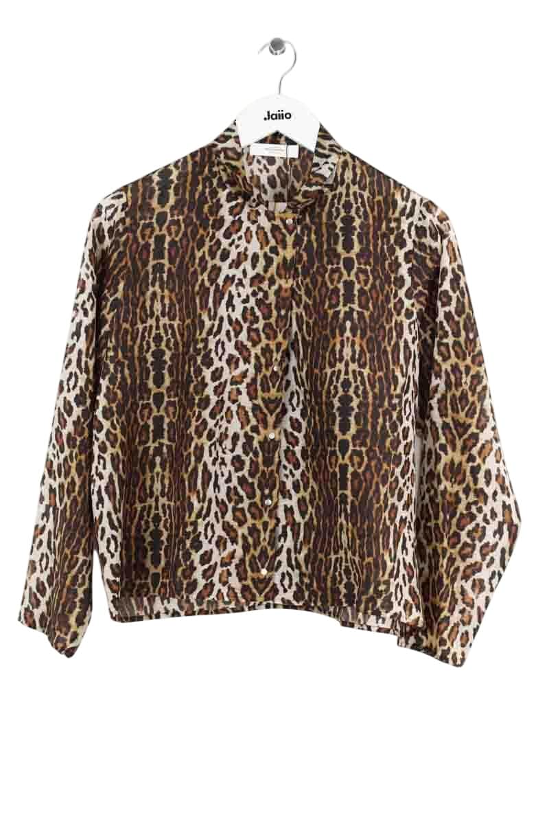 Chemise Roseanna Marron en Soie, taille S - Seconde Main