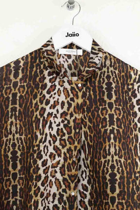 Chemise Roseanna Marron en Soie