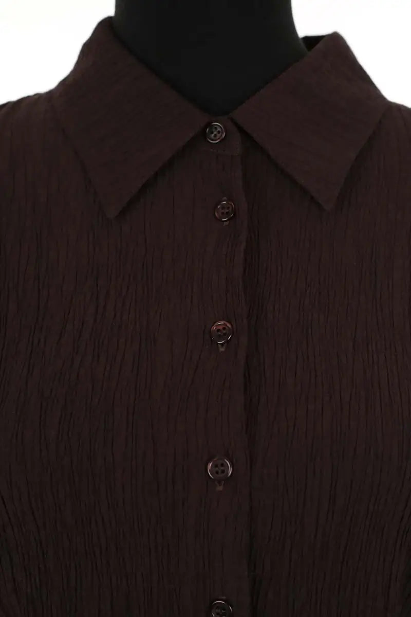 Chemise Rouje Marron en Viscose