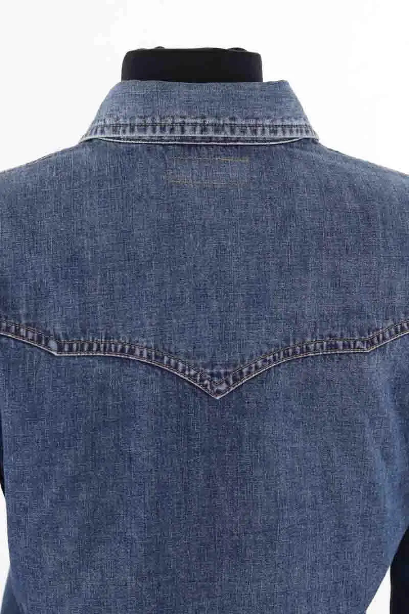 Chemise Saint Laurent Bleu en Coton