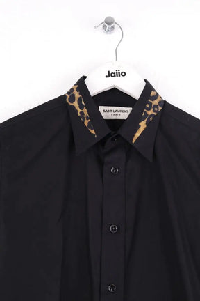 Chemise Saint Laurent Noir en Coton
