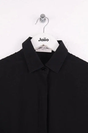 Chemise Saint Laurent Noir en Soie