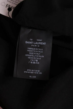 Chemise Saint Laurent Noir en Soie