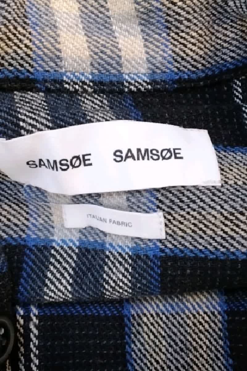 Chemise Samsoe Samsoe Noir en Coton