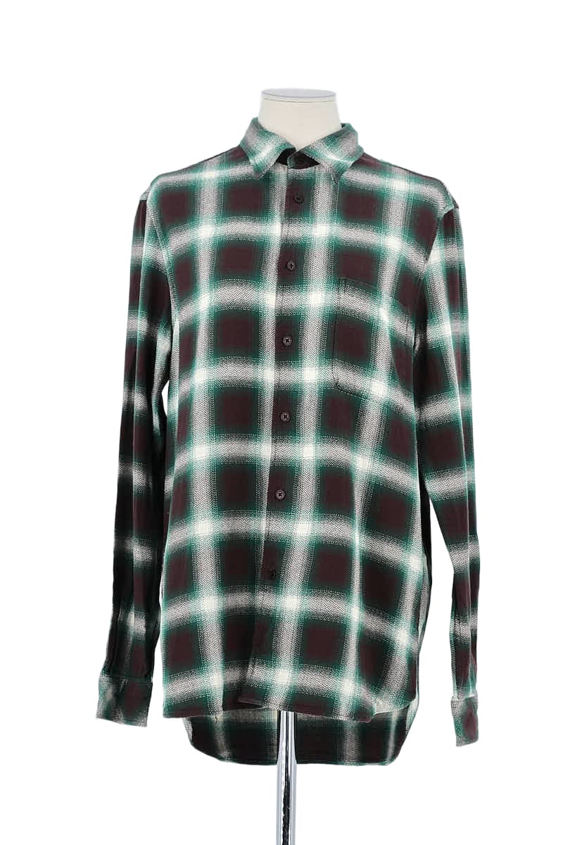Chemise Samsoe Samsoe Vert en Coton, taille M - Seconde Main