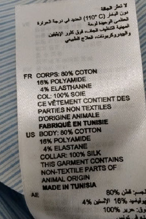 Chemise Sandro Bleu en Coton