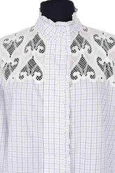 Chemise Sandro Bleu en Coton, taille L - Seconde Main