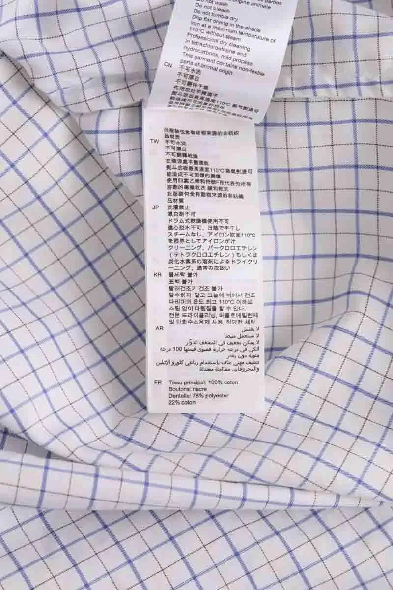 Chemise Sandro Bleu en Coton