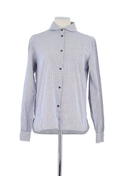 Chemise Sandro Bleu en Coton, taille M - Seconde Main
