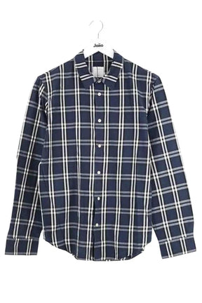 Chemise Sandro Bleu en Coton, taille M - Seconde Main