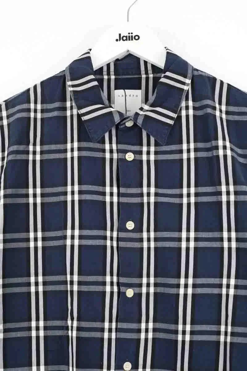 Chemise Sandro Bleu en Coton
