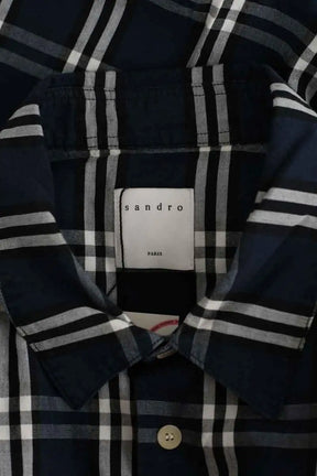 Chemise Sandro Bleu en Coton