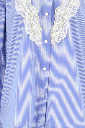 Chemise Sandro Bleu en Coton