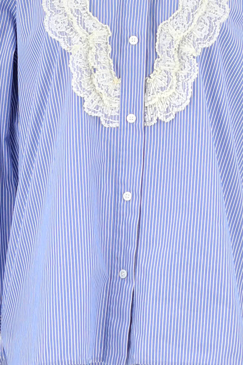 Chemise Sandro Bleu en Coton