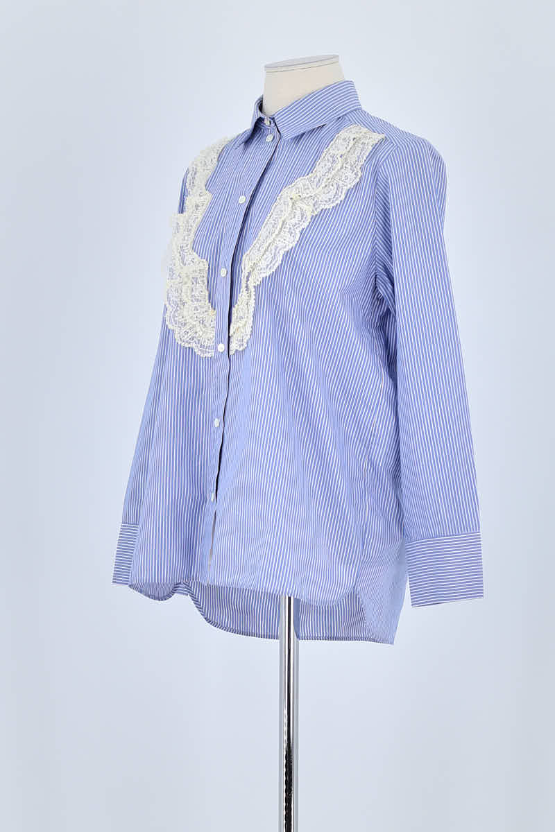 Chemise Sandro Bleu en Coton