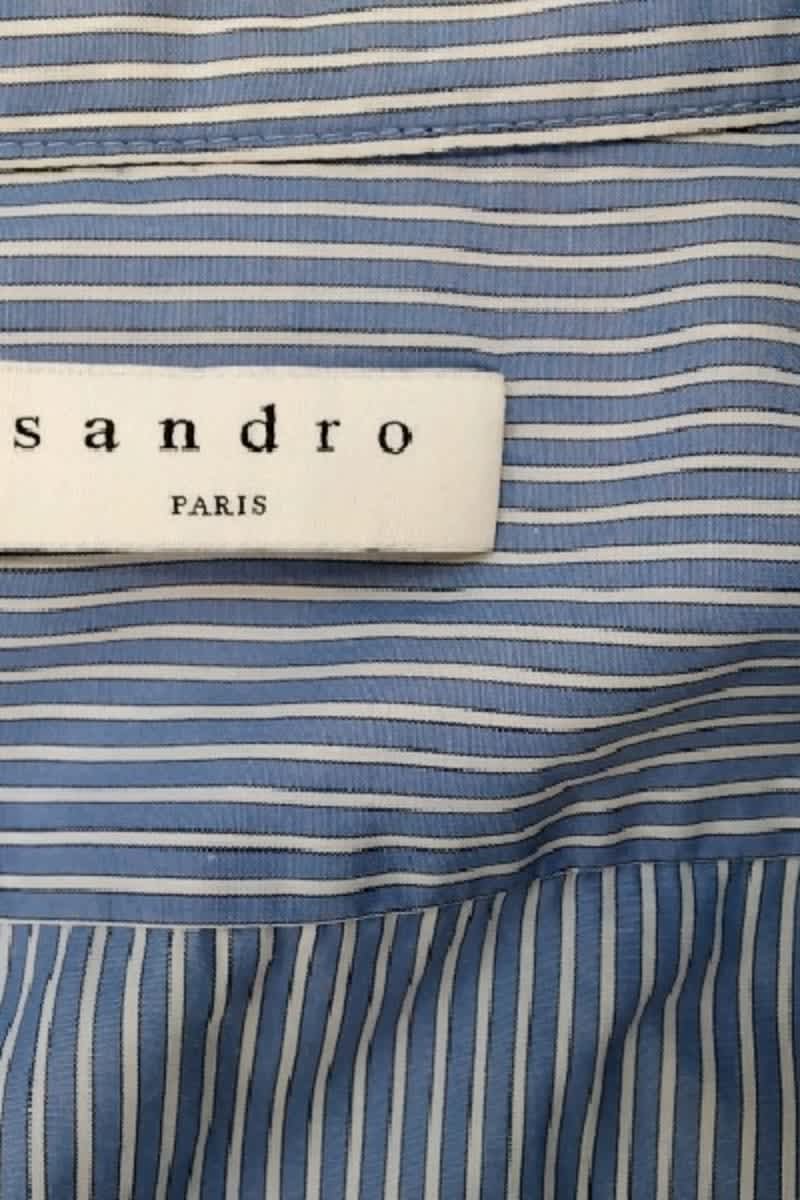 Chemise Sandro Bleu en Coton