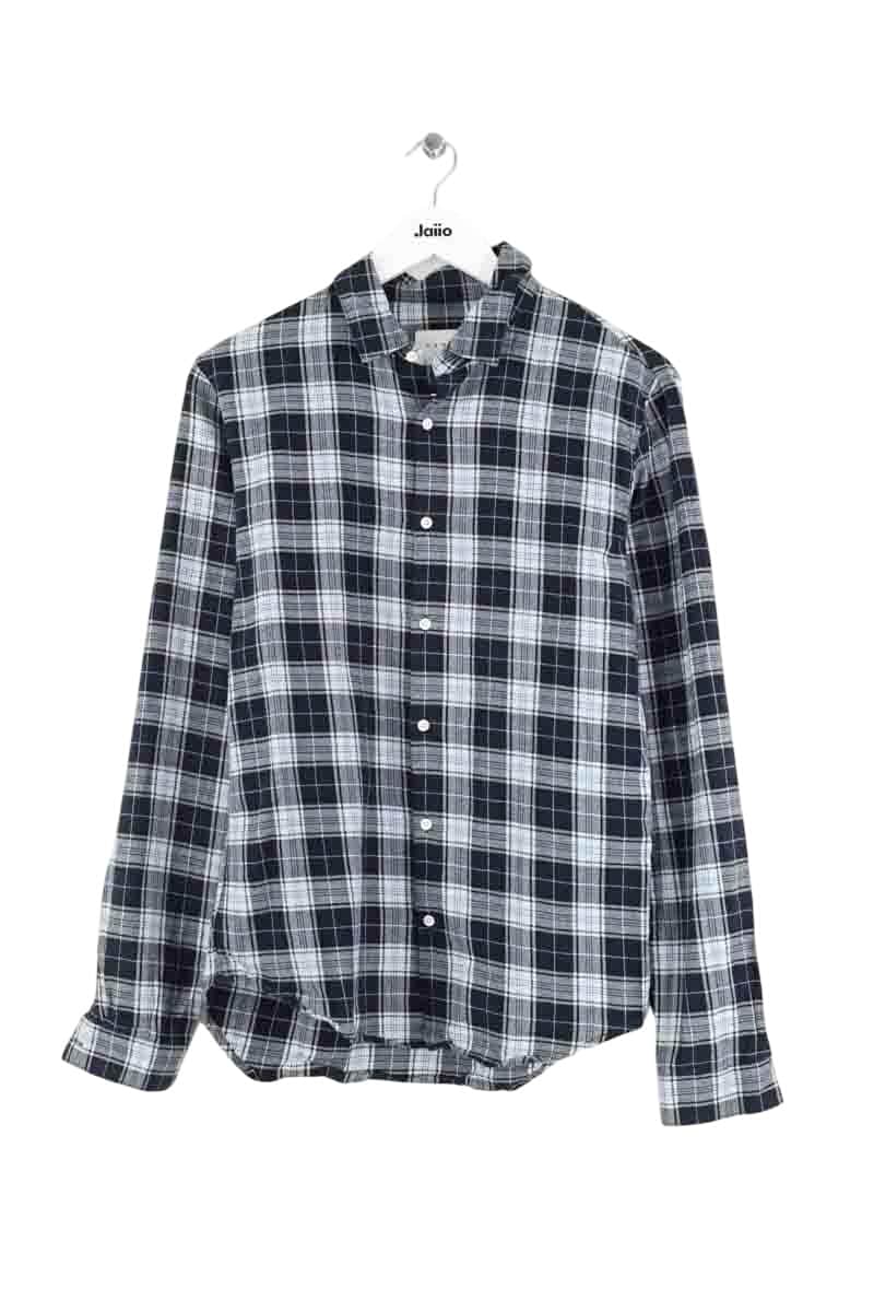 Chemise Sandro Bleu en Coton, taille S - Seconde Main