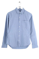 Chemise Sandro Bleu en Coton, taille XS - Seconde Main