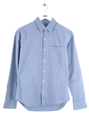 Chemise Sandro Bleu en Coton, taille XS - Seconde Main